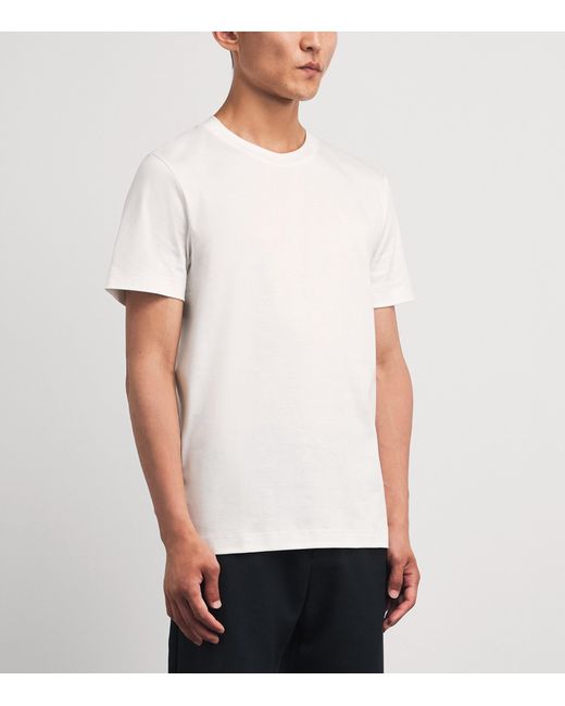 Bogner White Cotton Logo Ryan T-Shirt for men