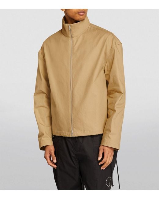 Jil Sander Natural Cotton Blouson Jacket for men
