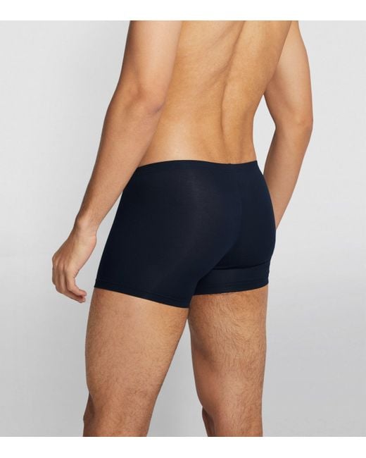 Zimmerli of Switzerland Blue 700 Pureness Boxer Briefs for men