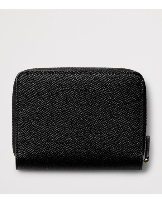 Cartier Black Leather C De Wallet