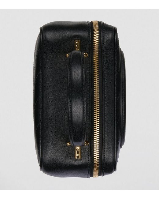 Gucci Black Leather Blondie Top-handle Bag
