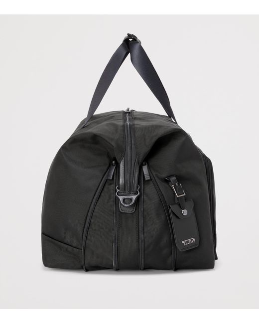 Tumi Black Alpha 4 Double Expansion Duffle Bag for men