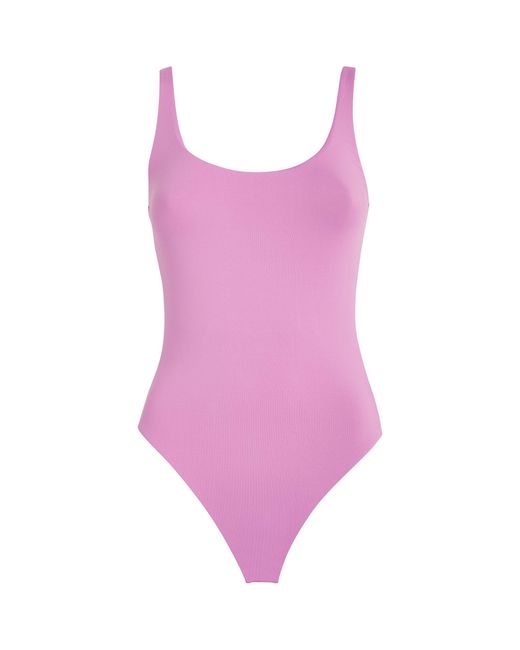 Gottex Purple Reversible Au Naturel Swimsuit