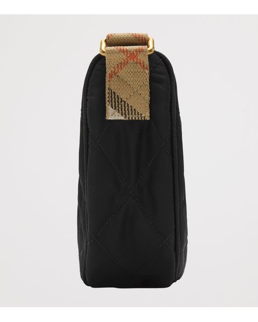 Burberry Black Horseshoe Cross-Body Bag