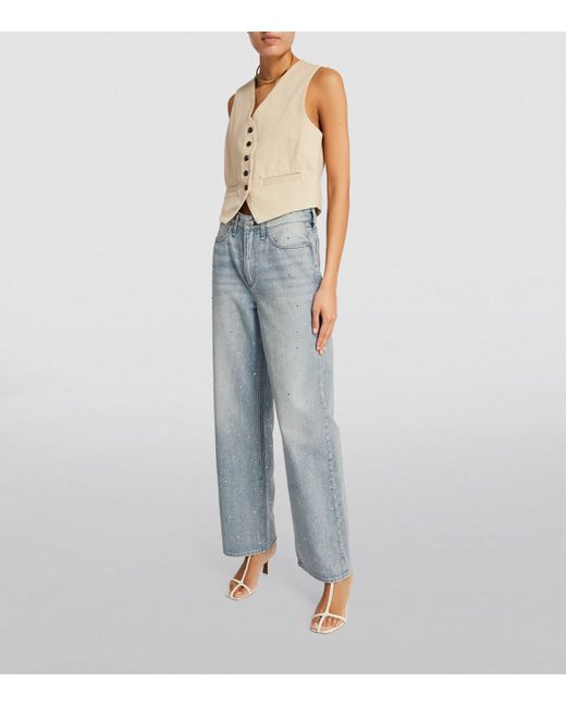 Rag and bone wide leg jeans hotsell