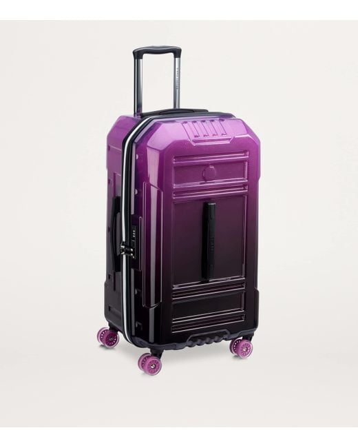 Delsey Purple Rempart Expandable Trunk Spinner