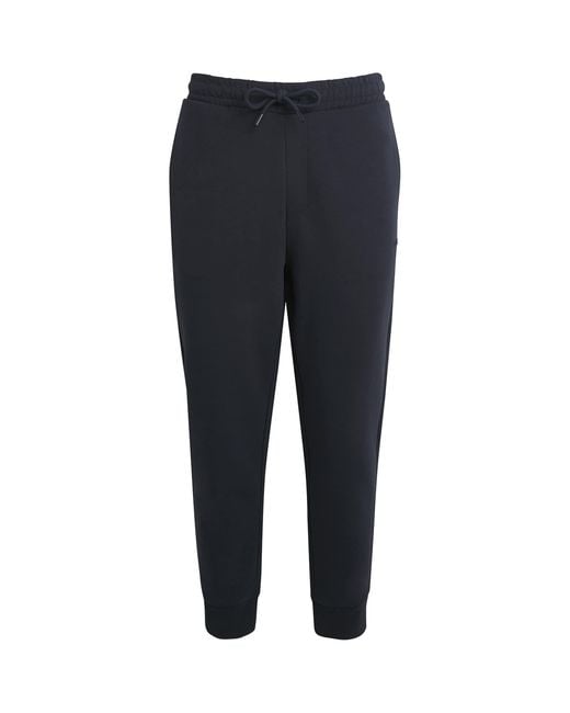 Boss Black Stretch-Cotton Logo Sweatpants for men