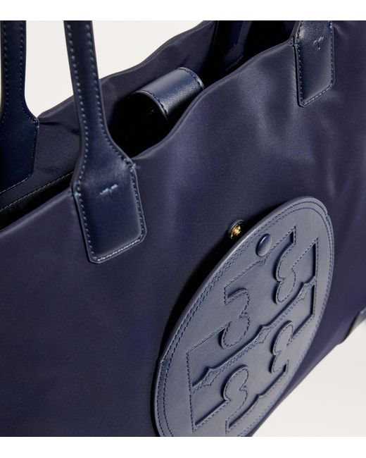 Tory Burch Blue Ella Tote Bag