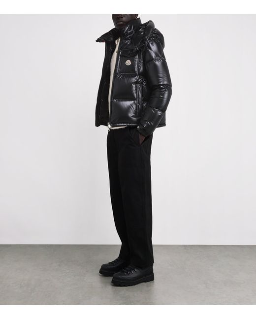 Moncler Black Down Montbeliard Puffer Jacket for men