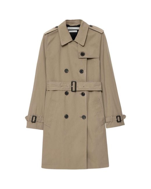 AllSaints Natural Leonard Trench Coat