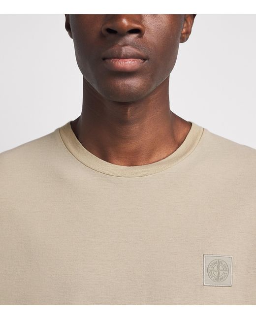 Stone Island Natural Organic Cotton Ghost T-Shirt for men