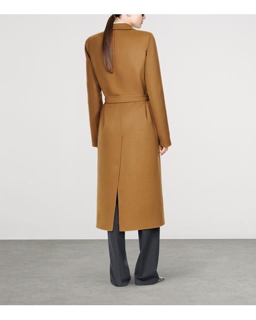 Tom Ford Brown Cashmere Wrap Coat
