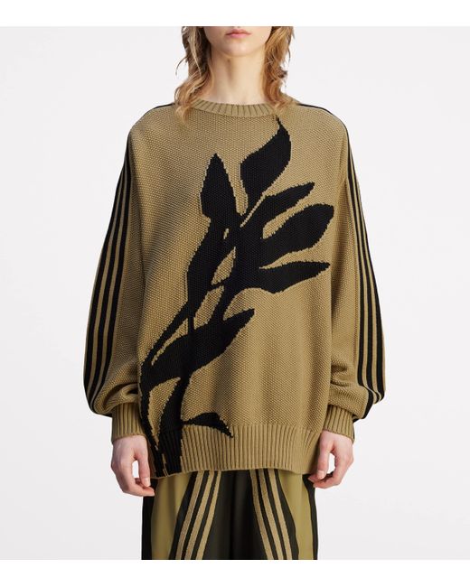 Adidas Green X Song For The Mute Cotton Flower Sweater