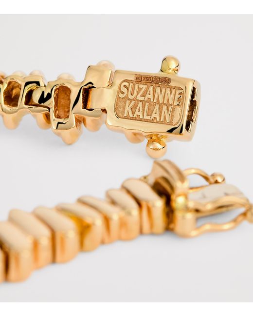 Suzanne Kalan Natural Golden Tennis Bracelet