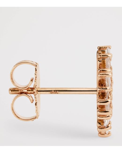 Suzanne Kalan Natural And Diamond Classic Spark Stud Earrings