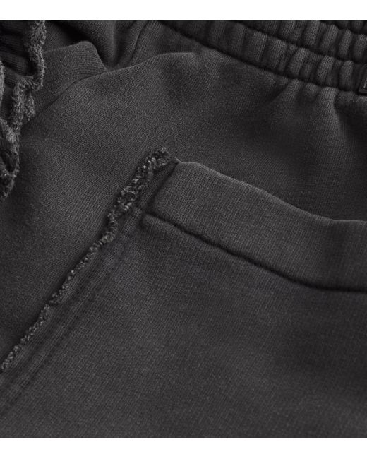 Helmut Lang Gray Garment-Dyed Cocoon Sweatpants for men