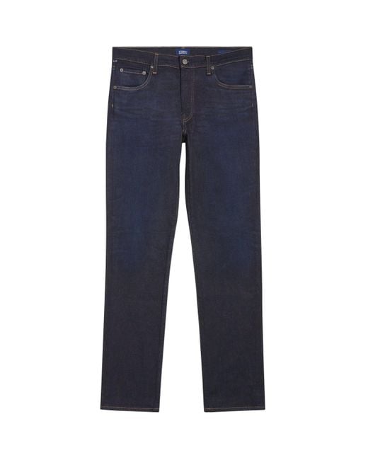 Citizens of Humanity Blue Cotton-Cashmere Gage Jeans for men
