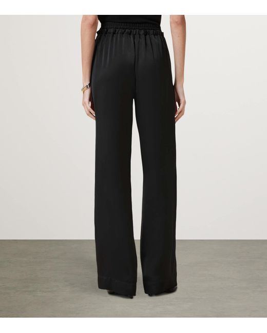 Alba Slit Trousers Black