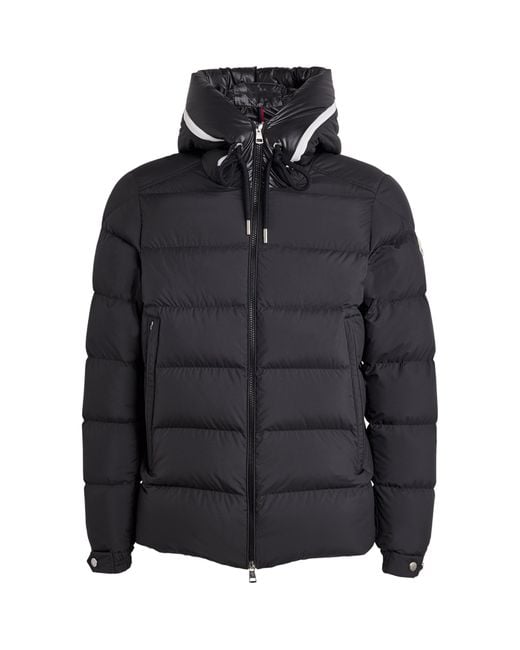 Moncler Black Down Cardere Puffer Jacket for men