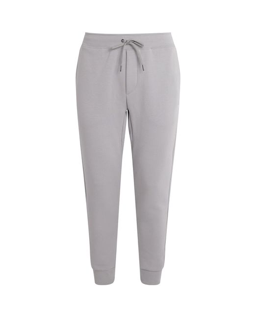 Ralph Lauren Gray Tech Knit Sweatpants for men