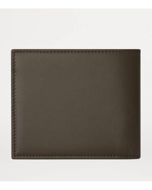 Saint Laurent Black Leather Bifold Wallet for men