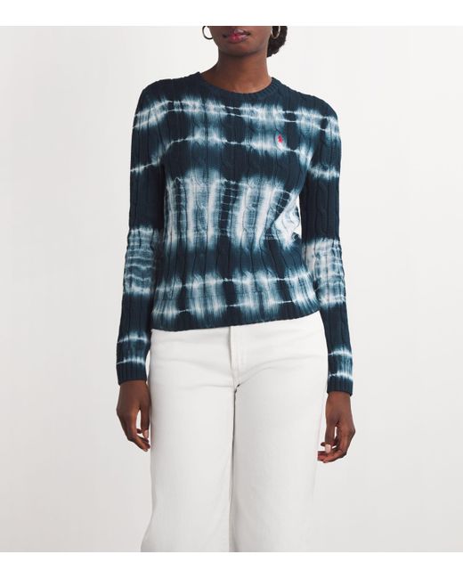 Polo Ralph Lauren Julianna Tie Dye Sweater in Blue Lyst UK