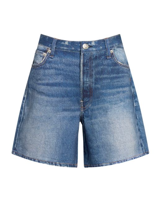 Rag & Bone Blue Miramar Kaia Shorts