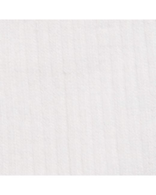 vuori White V1 Crew Performance Socks for men