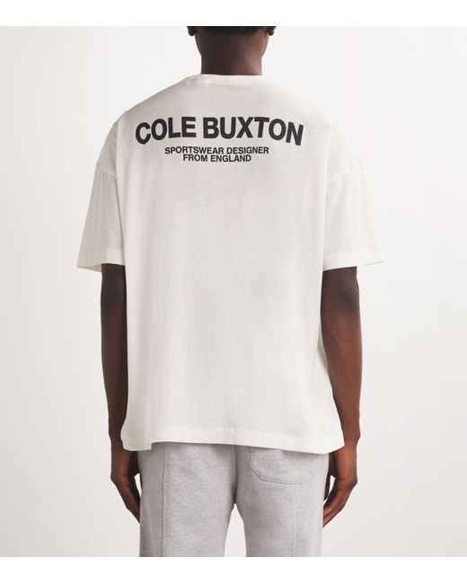 Cole Buxton White Sportswear T-Shirt for men