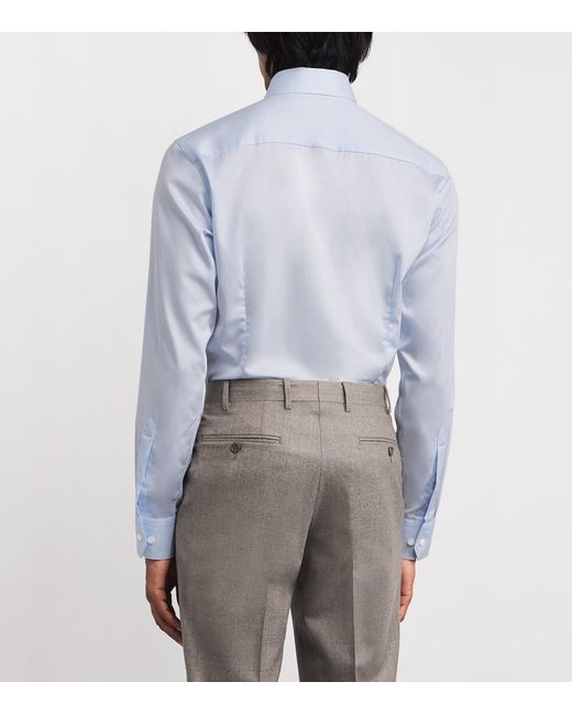 Eton of Sweden Blue Elevated Slim Fit Shirt for men