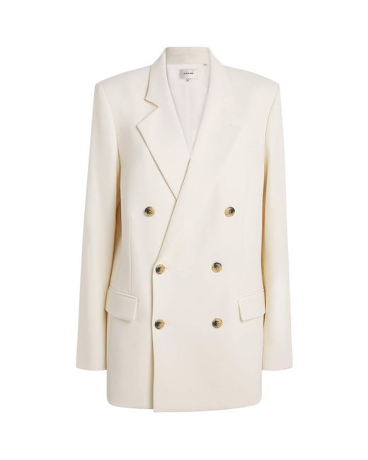 FRAME White The Relaxed Everyday Blazer