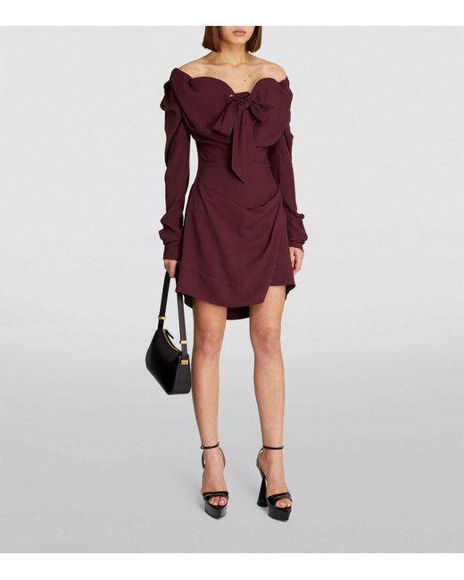 Vivienne Westwood Purple Iwona Mini Dress