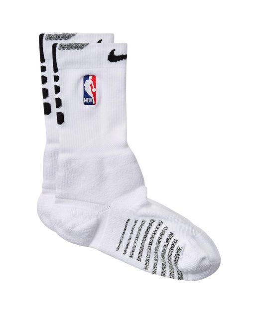 Nike Black Nba Elite Quick Crew Socks for men