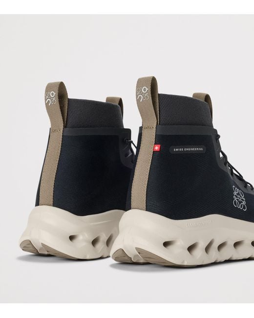 Loewe Blue X On Cloudtilt High-Top Trainers