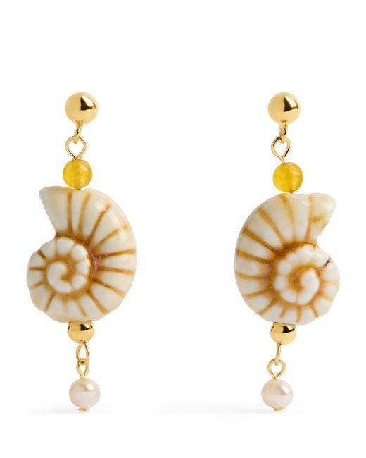 Anni Lu Metallic Plated Seaside Earrings