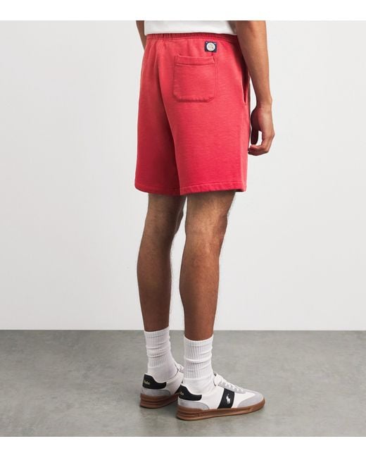 Polo Ralph Lauren Red X Yankees Cotton Shorts for men
