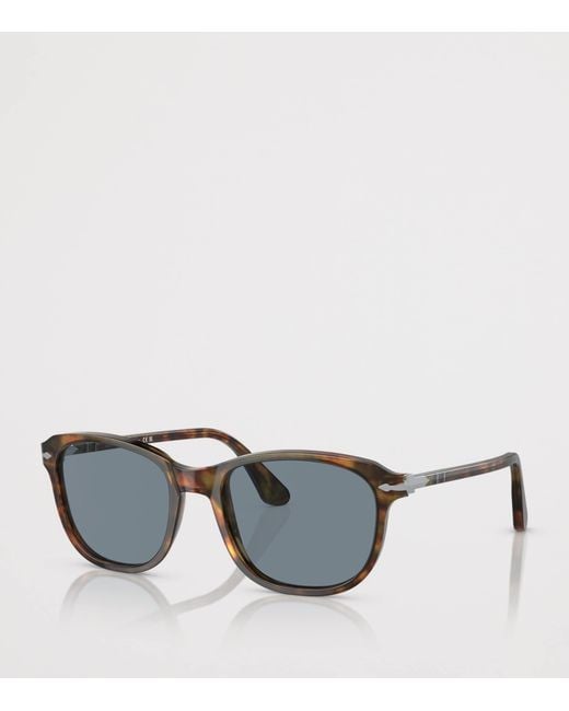 Persol Gray Acetate Pillow Sunglasses