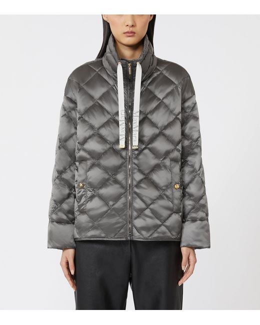 Max Mara Gray The Cube Down Jacket