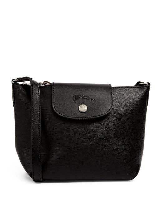 Longchamp Black La Pliage City Cross-Body Bag