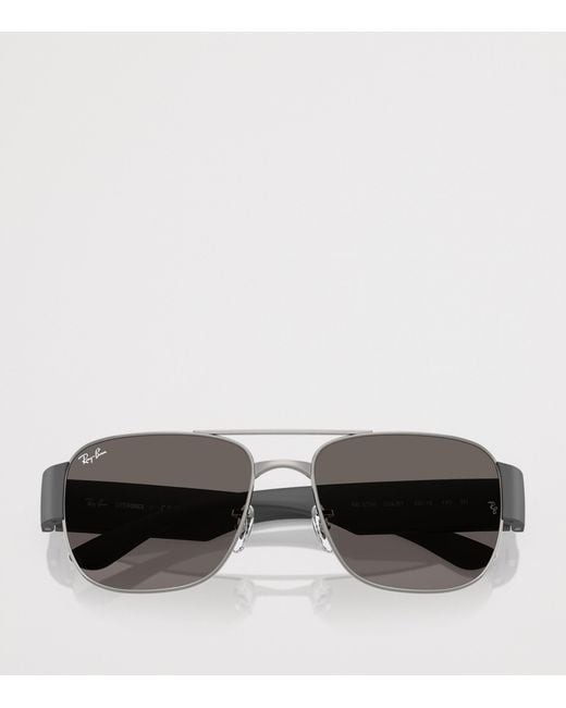 Ray-Ban Gray Rb3756 Square Sunglasses