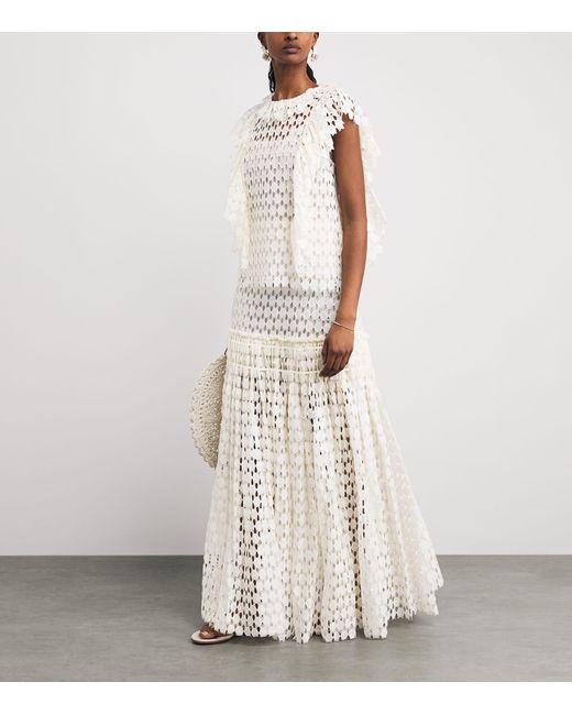 Ulla Johnson White Lace Daevy Blouse