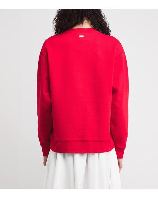 Barbour Pink Logo Hartland Sweatshirt