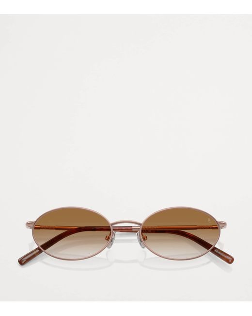 Brunello Cucinelli Natural Titanium Sunglasses