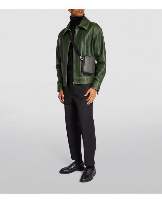 Sandro Black Wool-Blend Rollneck Sweater for men