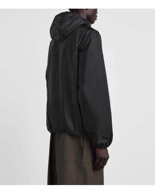 Moncler Black Technical Reversible Vandelli Jacket for men