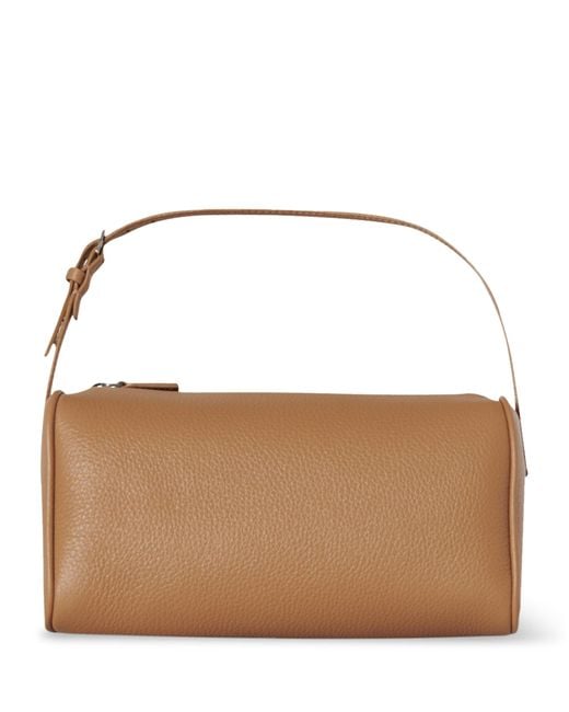 The Row Brown Leather '90s Top-handle Bag