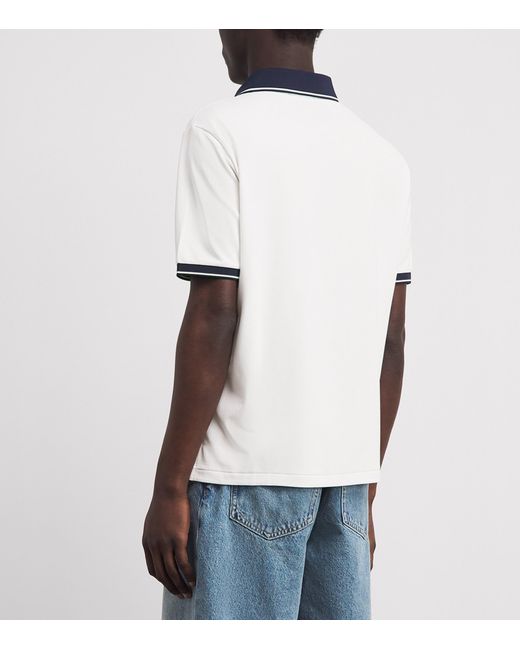 Ralph Lauren White X Wimbledon Performance Piqué Polo Shirt for men