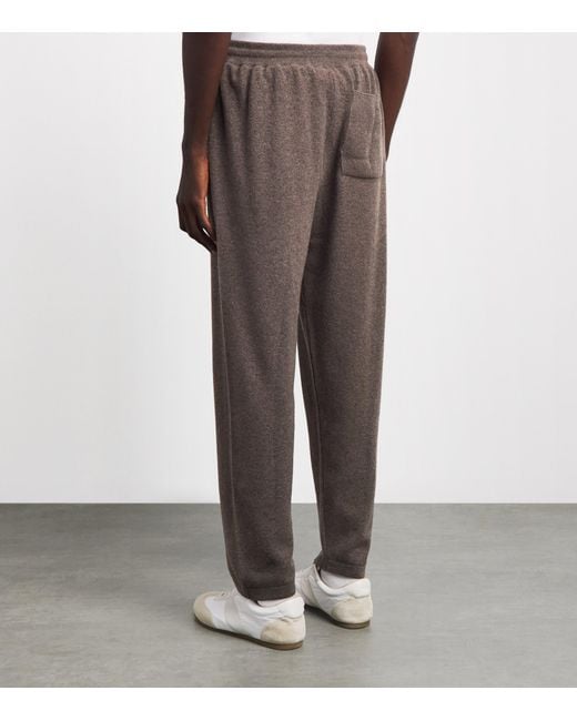 Johnstons Gray Cashmere Lewis Sweatpants for men