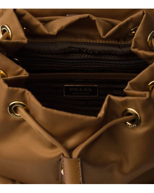 Prada Brown Small Re-Nylon Re-Edition 1978 Backpack