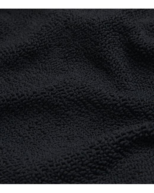 Hunza G Black Coverage Square-Neck Swimsuit